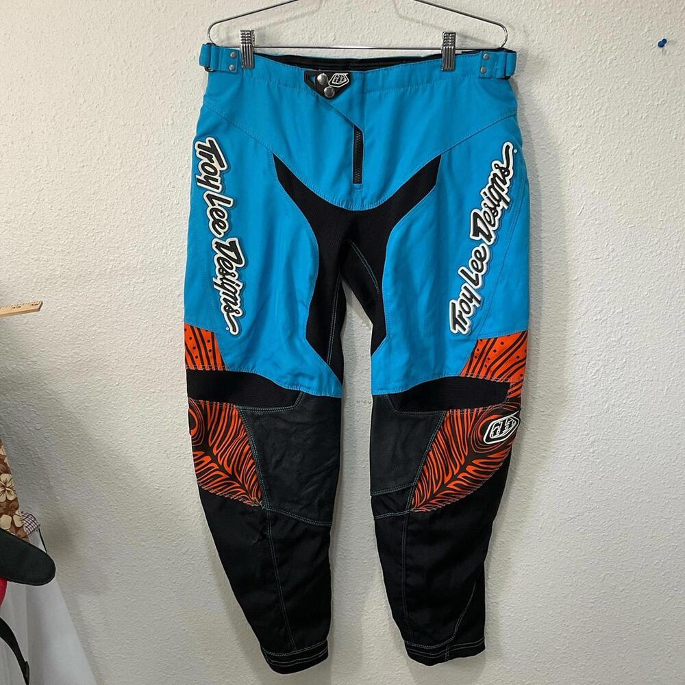 Troy Lee Designs Women's Multi and Blue Trousers